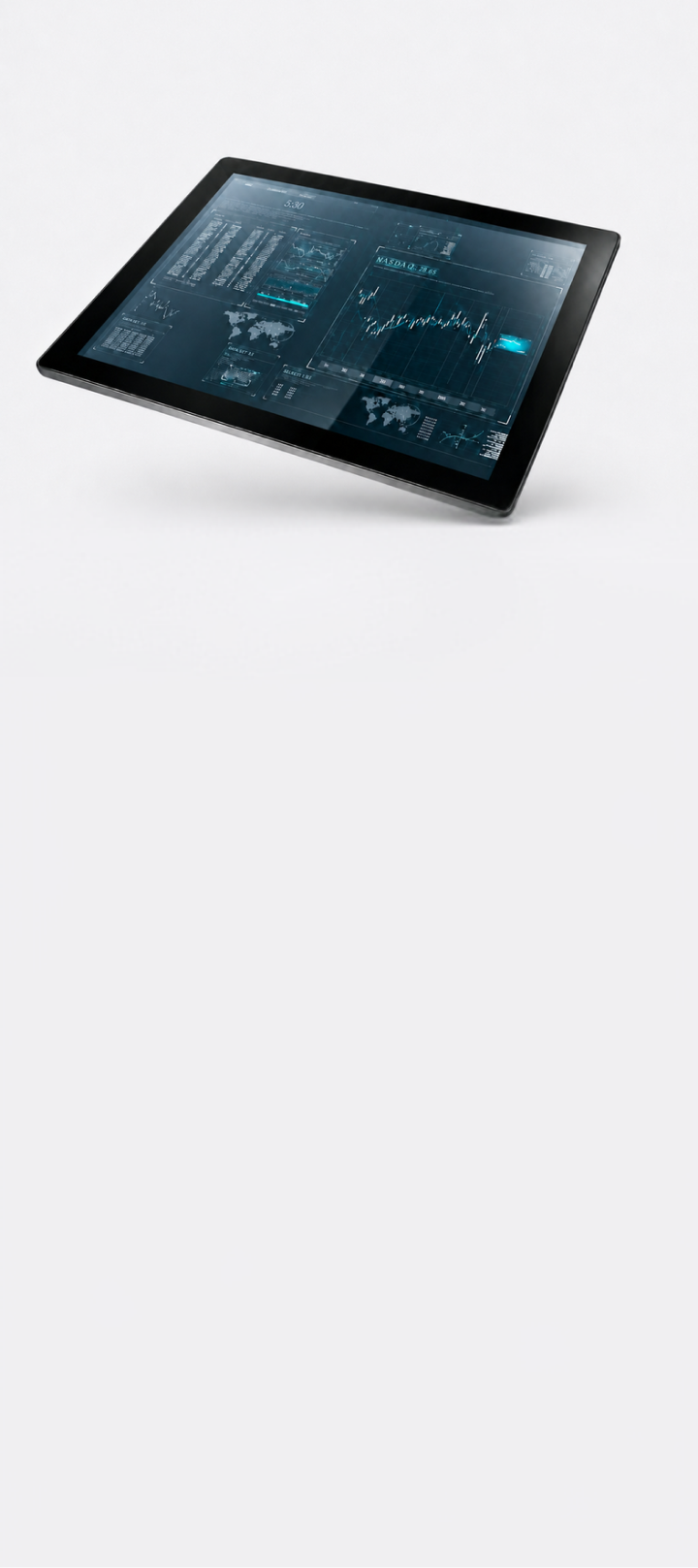 GLASSCAPE Touchscreen technische Ansicht
